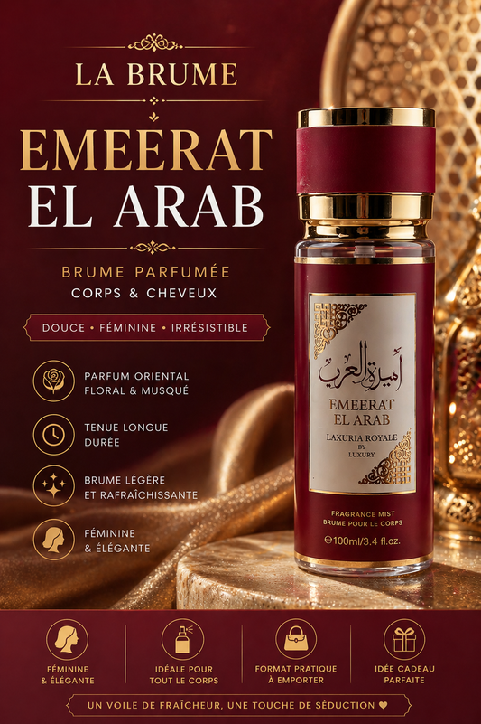 Mini brume- Ameerat al arab -LUXURIA 100ml