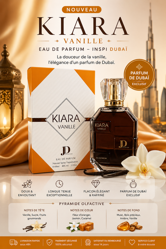 Parfum Dubaï Eau de Parfum - Kiara Vanille