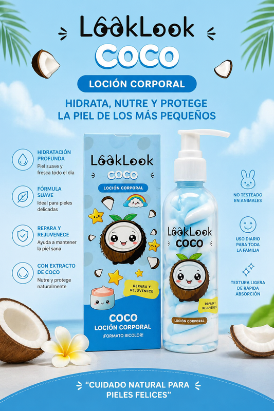 Soins corps bicolor coco
