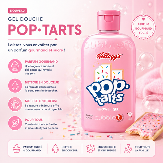 Bain et douche gel douche pop starts