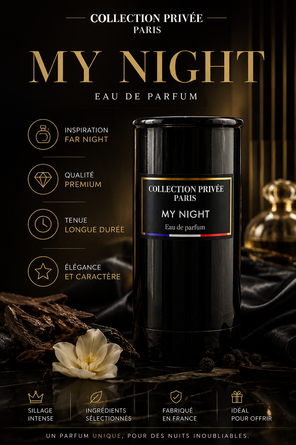 Parfum homme Mystère night