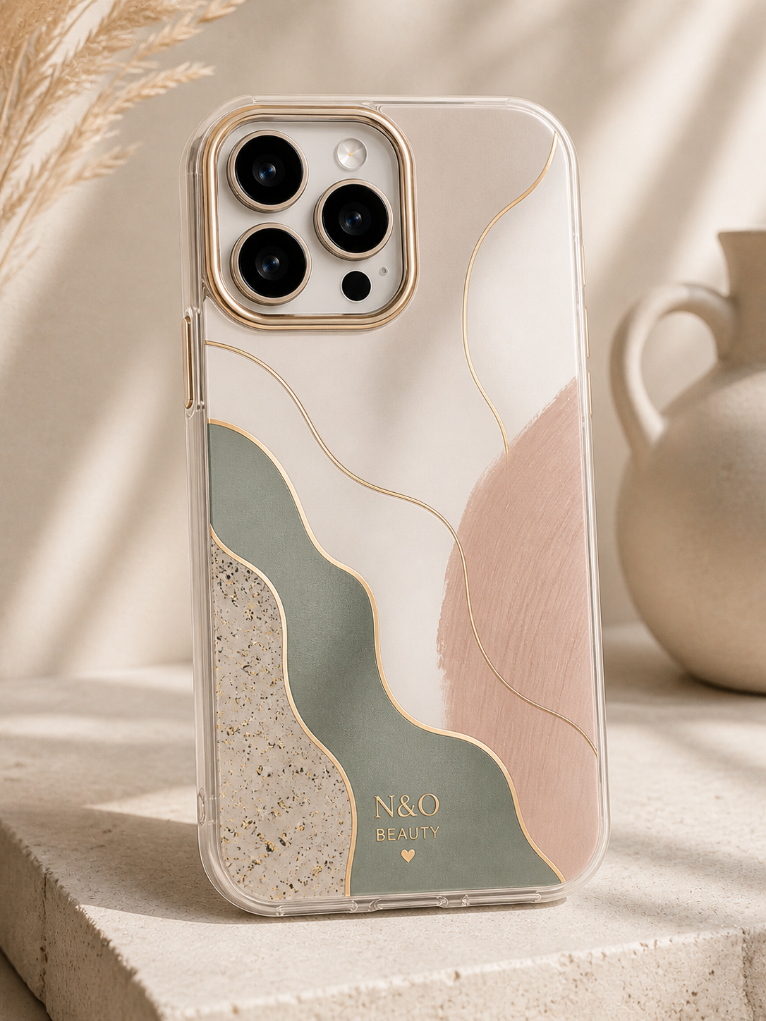 Coque téléphone Golden Flow 💛