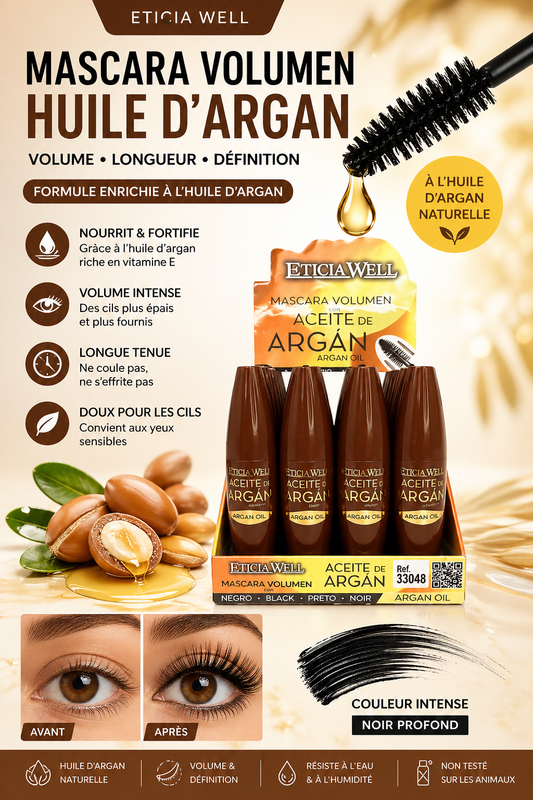 Yeux Mascara Huile d'argan