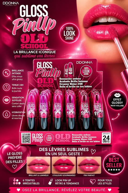 Lèvre rouge à lèvre crémeux et brillant