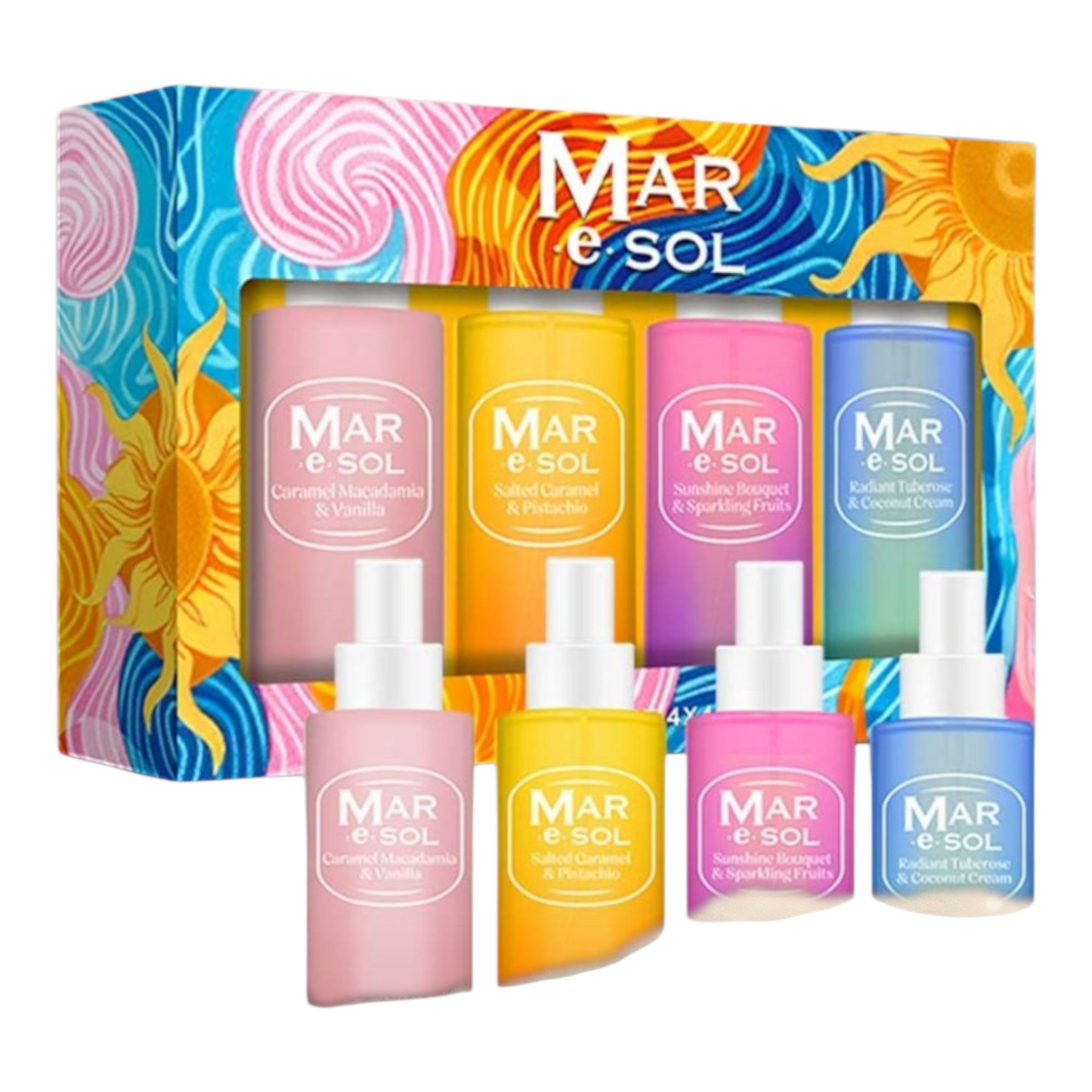 Brumes Coffret 4 Mini Brumes Mar E Sol