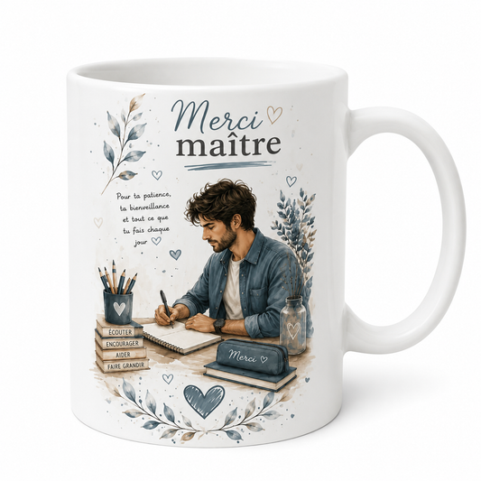 mug maitre fin année