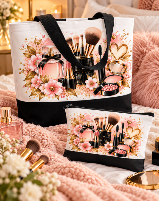 Ensemble tod bag et trousse personnalisables